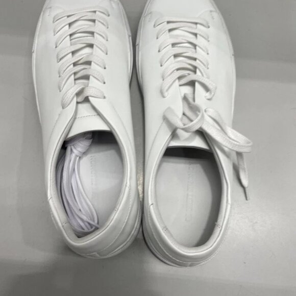 Beckett Simonon Women's Reid Sneakers Size 10.5 | White Low-Top Comfort Casual - Picture 3 of 7